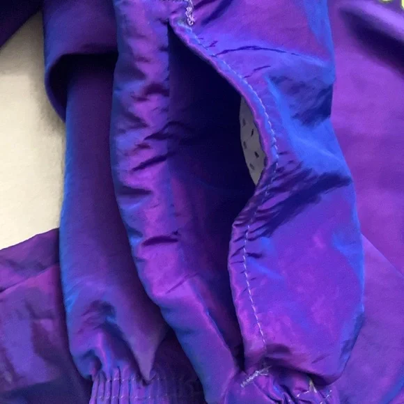 80’s SURF STYLE!  Interplanetary Body Gear. Pullover windbreaker 1/4 zip jacket. - Picture 9 of 15